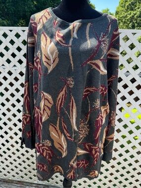 NWT Chico's Knit Domain Sweater